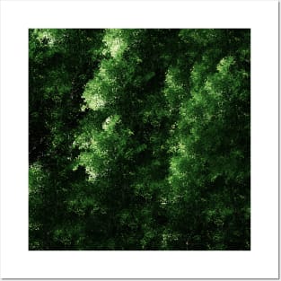 Fresh Lush Green Nature Forest Posters and Art